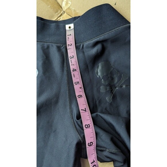SOULCYCLE ULTRACOR Skull Heads Crossbones Gothic Workout Yoga Leggings Pants XS - Picture 9 of 10